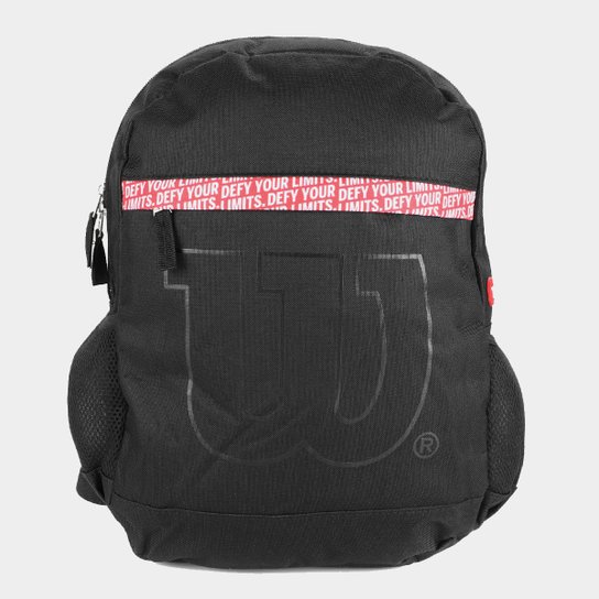 Mochila Esportiva Wilson UC Defy Your Limits - 25L - Preto Menor preço em Mochila Esportiva Wilson UC Defy Your Limits - 25L - Preto
