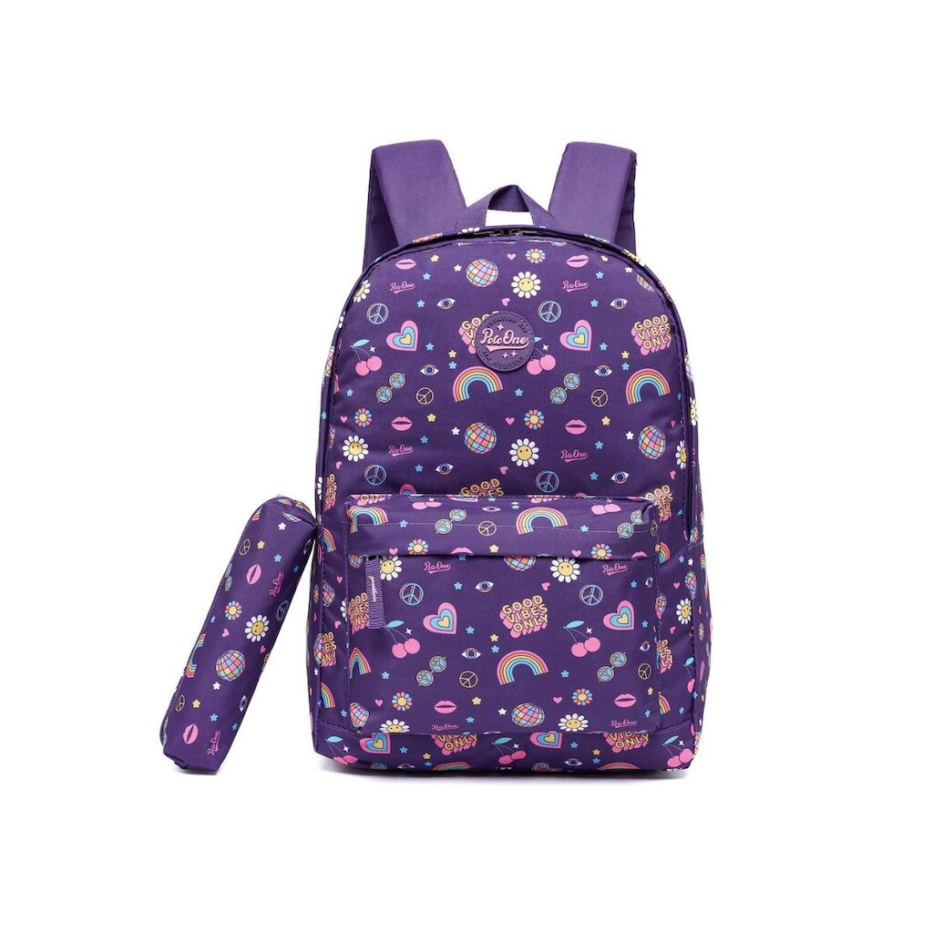 Mochila Estojo Feminino Escolar Trabalho Faculdade Resistente 14 Litros