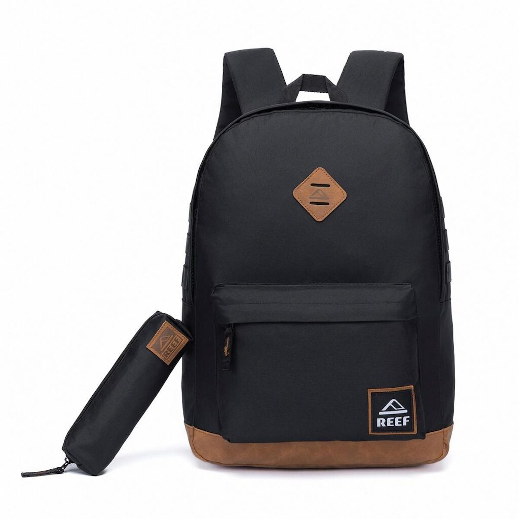 Mochila + Estojo Reef Escolar Faculdade Resistente 16 Litros
