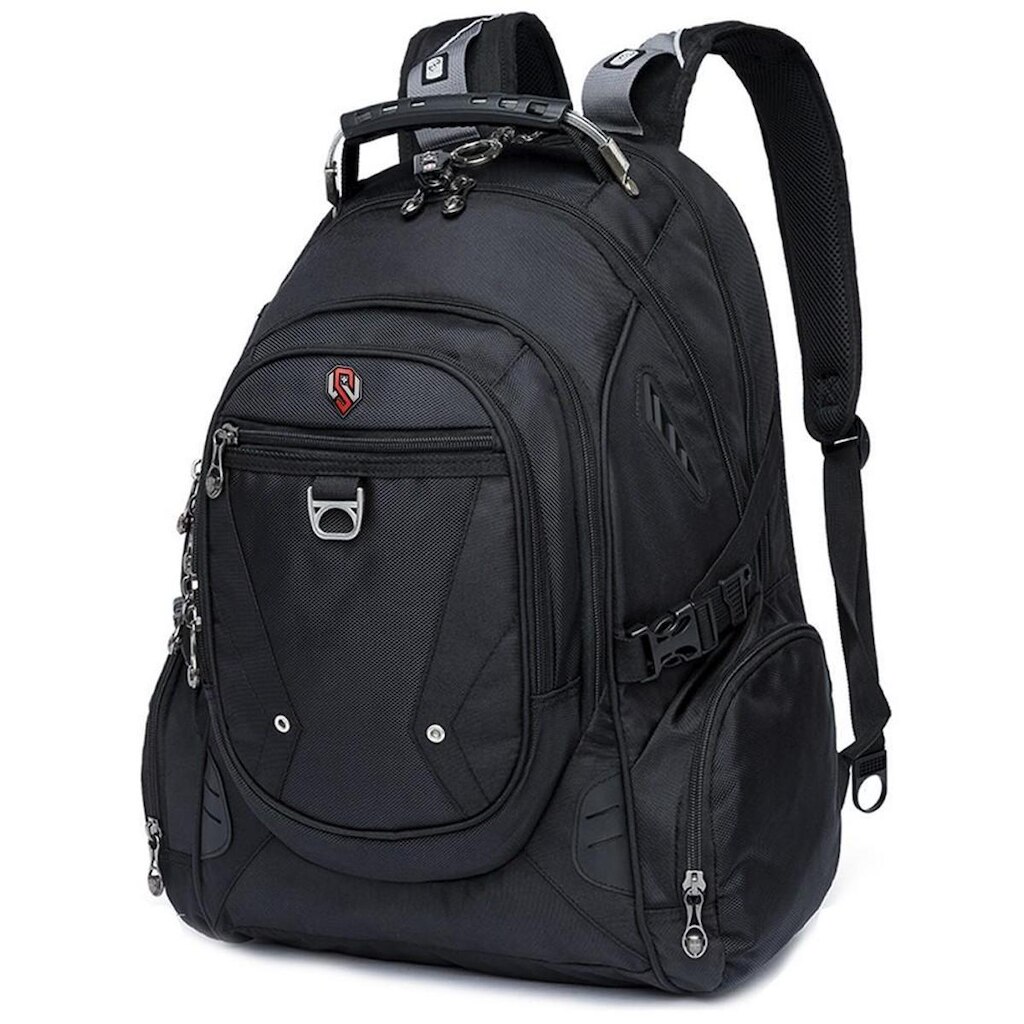 Mochila Executiva Antifurto Notebook Grande Cabo De Aço 30L