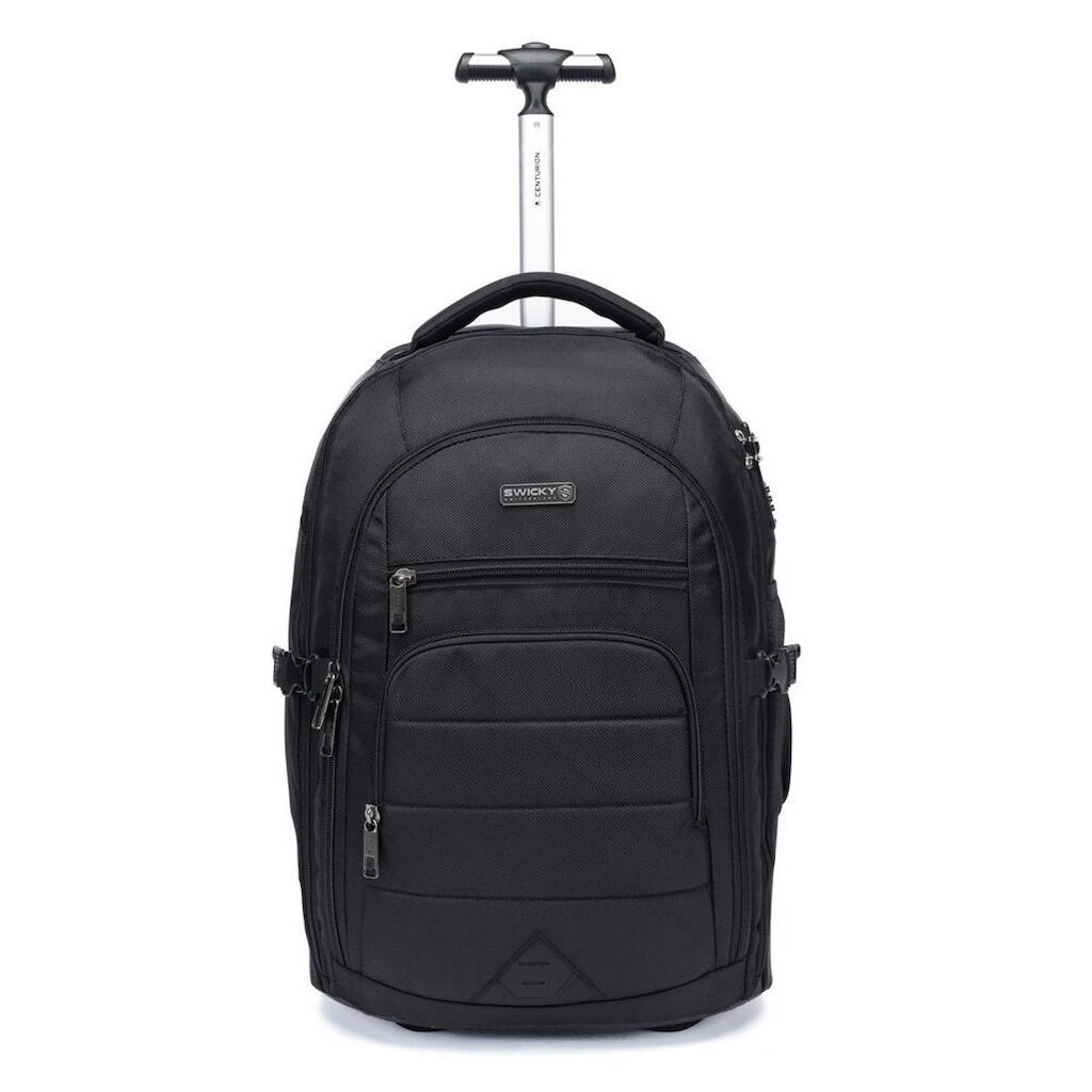 Mochila Executiva com Rodinhas Notebook Viagem Trabalho Cadeado 28 Litros