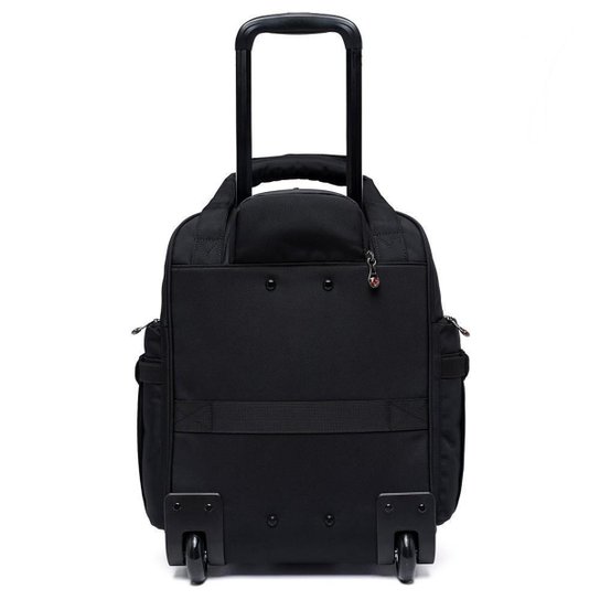 Mochila Executiva De Rodinhas Espaçosa Trabalho Notebook 36 Litros