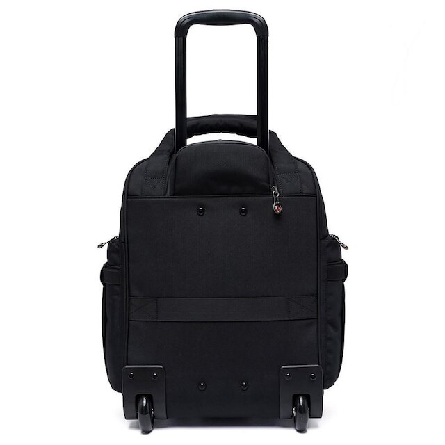 Mochila Executiva De Rodinhas Espaçosa Trabalho Notebook 36 Litros