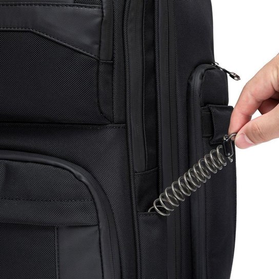 Mochila Executiva De Rodinhas Espaçosa Trabalho Notebook 36 Litros