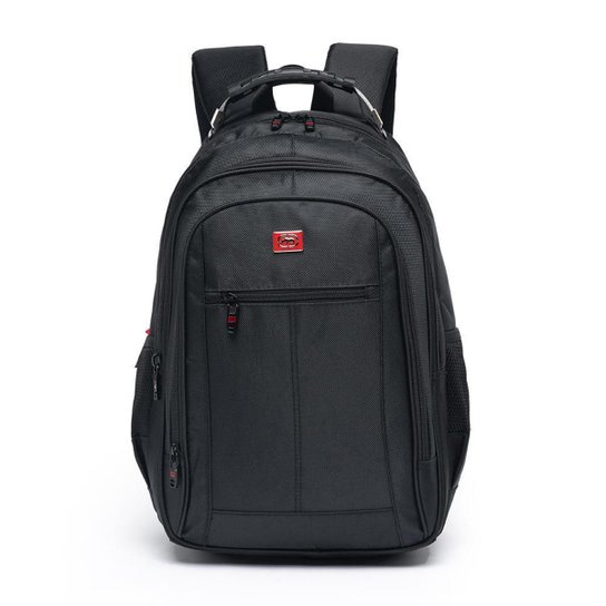 Mochila Executiva Ecko Masculina Reforçada Notebook Preta - Preto Menor preço em Mochila Executiva Ecko Masculina Reforçada Notebook Preta - Preto