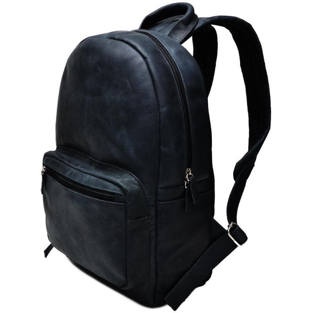 Mochila Executiva em Couro Porta Notebook Masculina