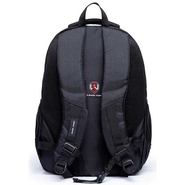 Mochila Executiva Impermeável Swissport Notebook Reforçada Trabalho Faculdade 26 Litros