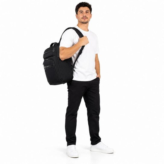 Mochila Executiva Masculina Notebook Resistente 16 Litros