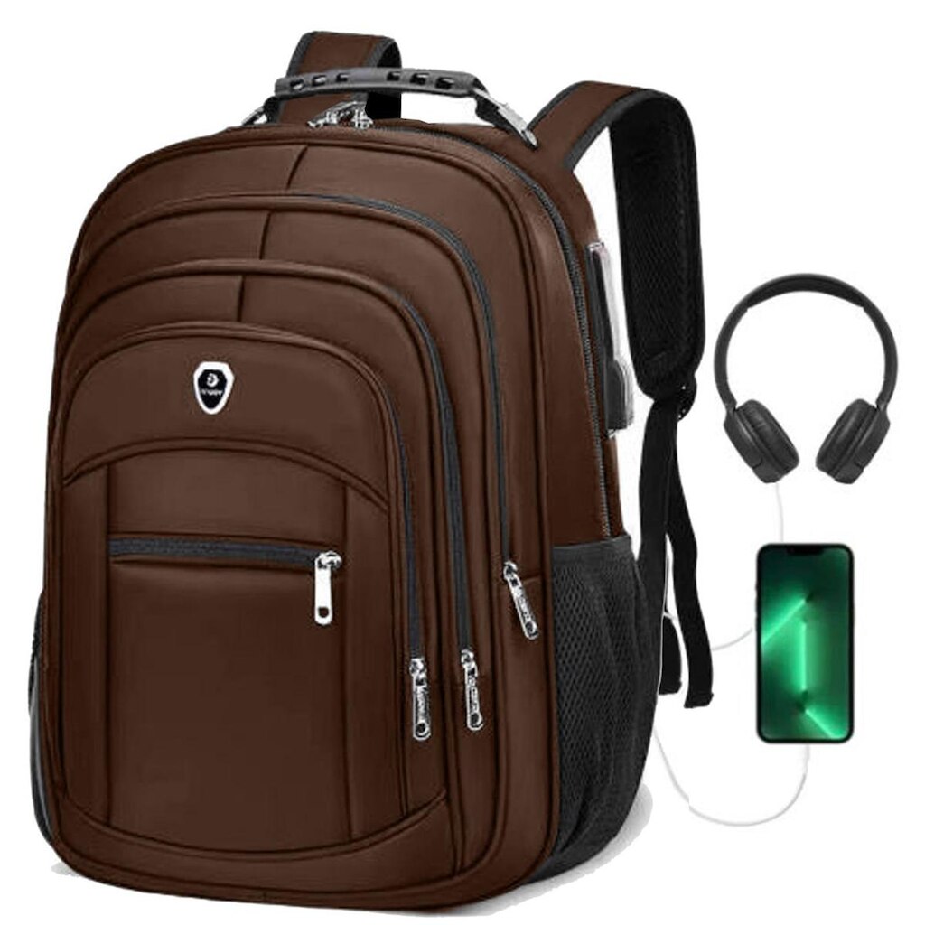 Mochila Executiva Notebook Escolar Viagem Passeio Grande Reforçada