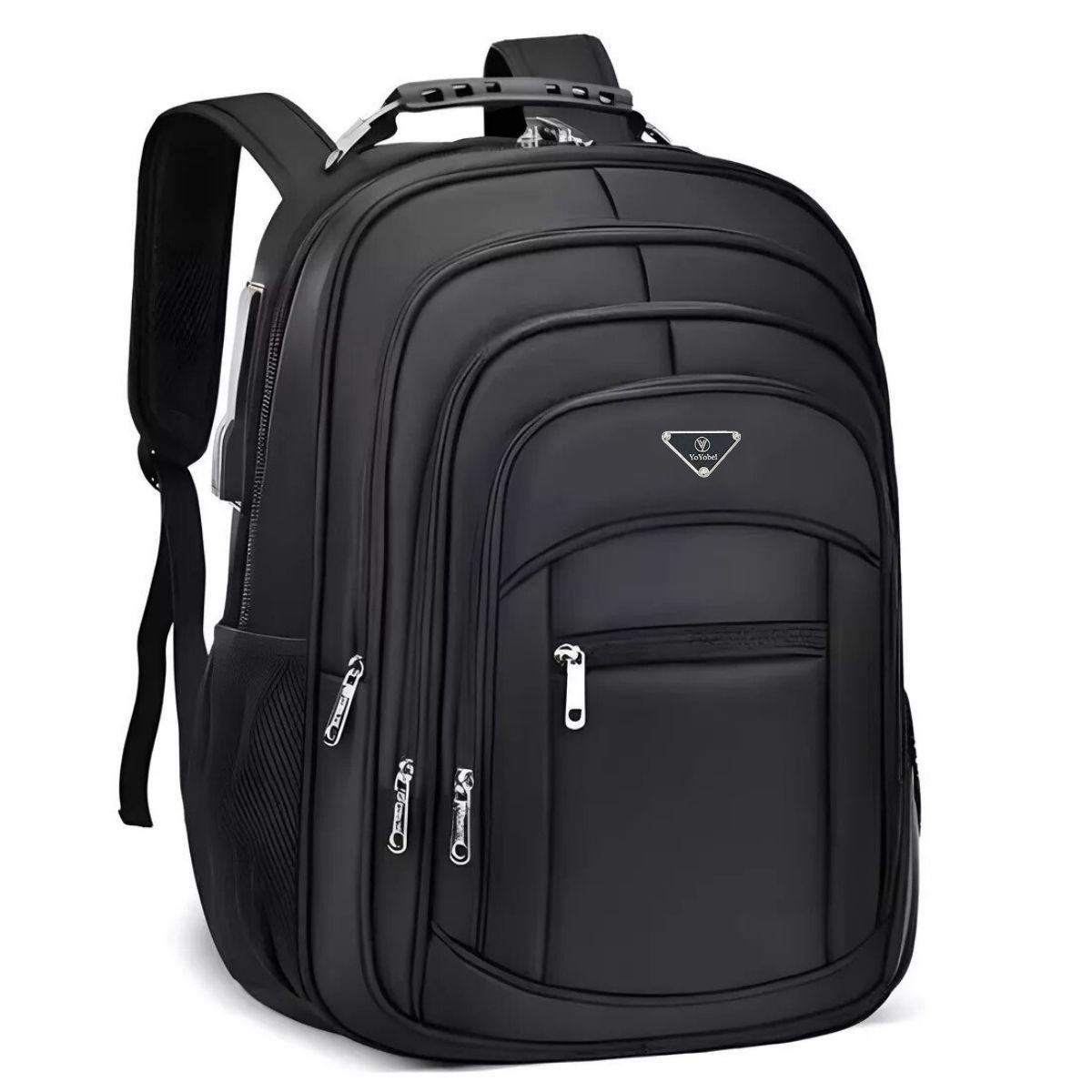 Mochila Executiva Notebook Impermeável Reforçada Senha Antifurto Faculdade Trabalho com Porta USB Menor preço em Mochila Executiva Notebook Impermeável Reforçada Senha Antifurto Faculdade Trabalho com Porta USB