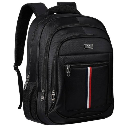 Mochila Executiva Notebook Laptop Alça Reforçada Grande 18,5 - Preto Menor preço em Mochila Executiva Notebook Laptop Alça Reforçada Grande 18,5 - Preto