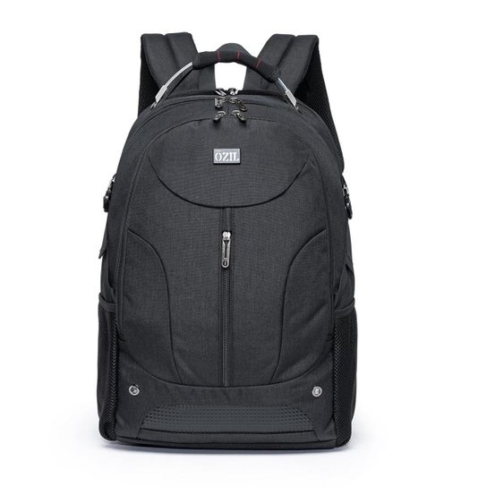 Mochila Executiva Notebook Reforçada Espaçosa Masculina Ozil - Chumbo Menor preço em Mochila Executiva Notebook Reforçada Espaçosa Masculina Ozil - Chumbo