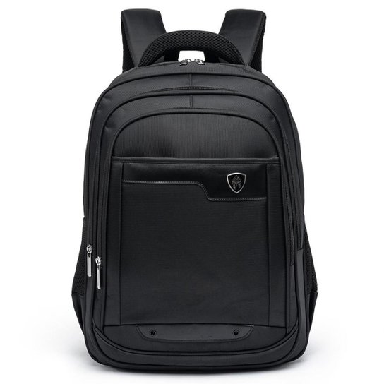 Mochila Executiva Notebook Resistente Masculino Universitária Trabalho Faculdade Casual - Preto Menor preço em Mochila Executiva Notebook Resistente Masculino Universitária Trabalho Faculdade Casual - Preto