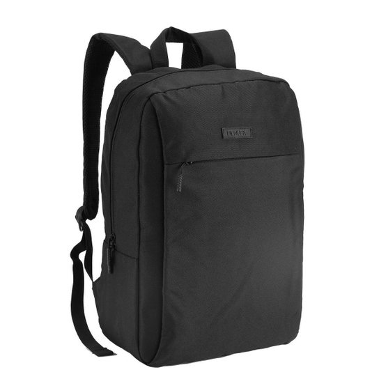 Mochila Executiva Notebook Unissex Resistente Denlex Preta - Preto Menor preço em Mochila Executiva Notebook Unissex Resistente Denlex Preta - Preto