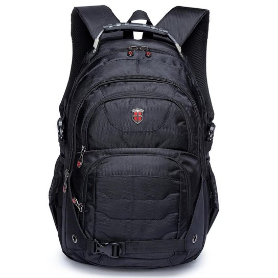 Mochila Executiva Para Notebook Com Alça Acolchoada Masculina - Preto é ruim? Mochila Executiva Para Notebook Com Alça Acolchoada Masculina - Preto é boa?