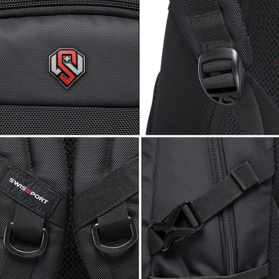 Mochila Executiva Para Notebook Reforçada Com Detalhe Refletivo