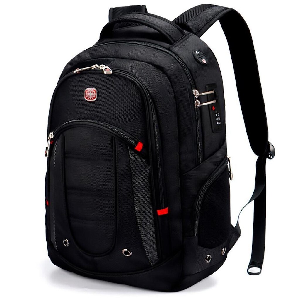 Mochila Executiva Premium Resistente Notebook 17' Cadeado TSA Grande 27 Litros