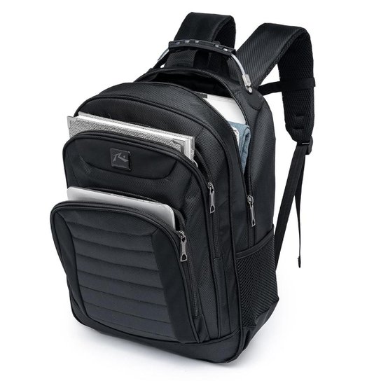 Mochila Executiva Rusty Acolchoada Masculina Grande Laptop Notebook 18 Litros