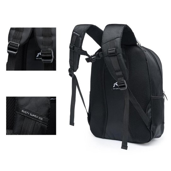 Mochila Executiva Rusty Acolchoada Masculina Grande Laptop Notebook 18 Litros