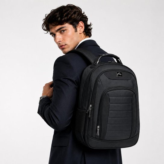 Mochila Executiva Rusty Acolchoada Masculina Grande Laptop Notebook 18 Litros