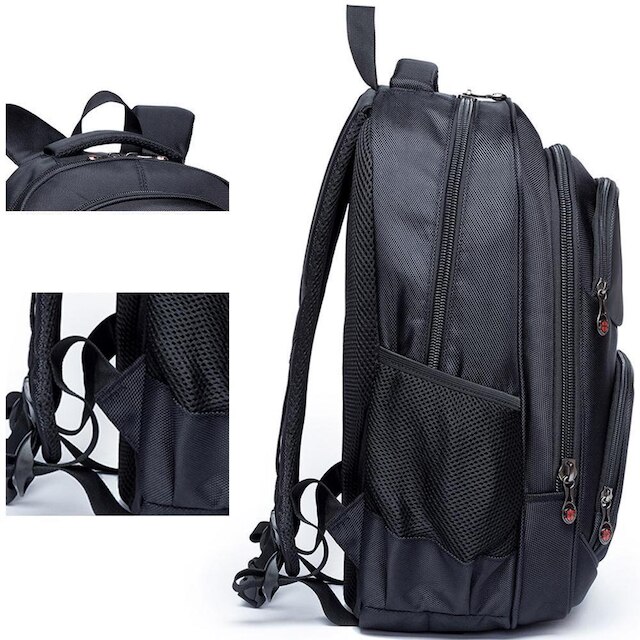 Mochila Executiva Swissport Masculina Reforçada Para Notebook 26 Litros