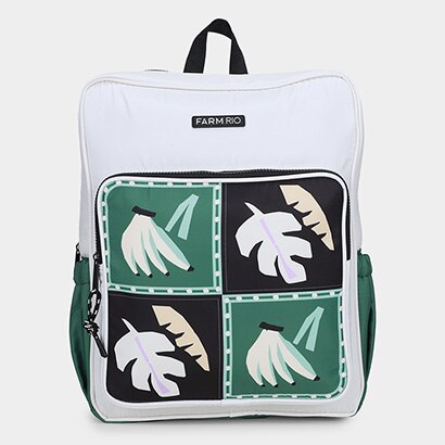 Mochila Farm Ginga Lenço Brasil Feminina - Feminino