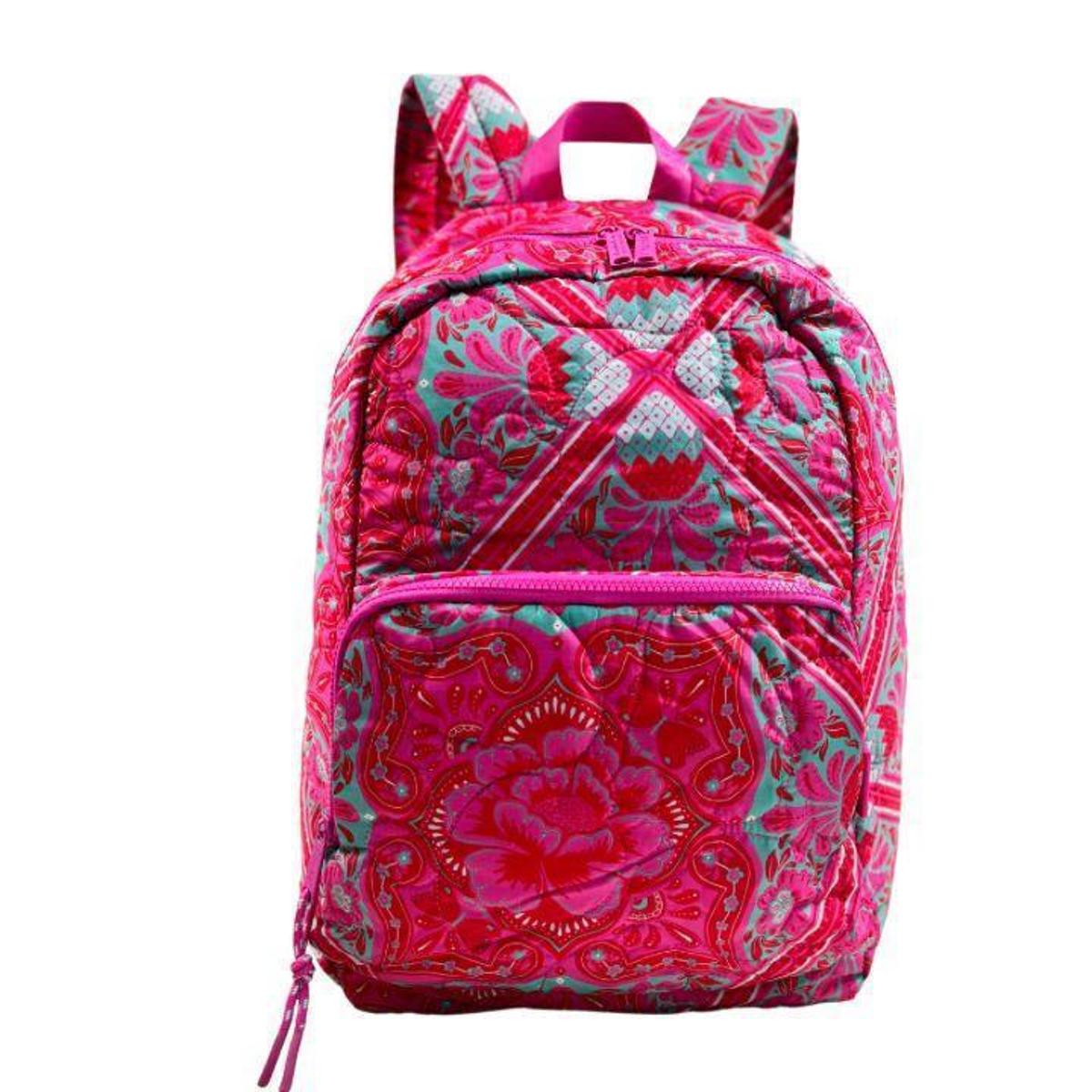 Mochila Farm Xodo Ciranda Rosa Rio Flor - Rosa | Netshoes