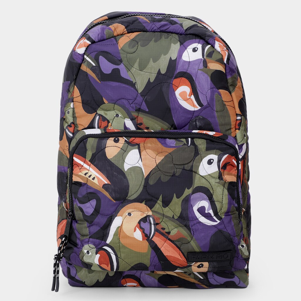 Mochila Farm Xodó Puffer Doce Vôo