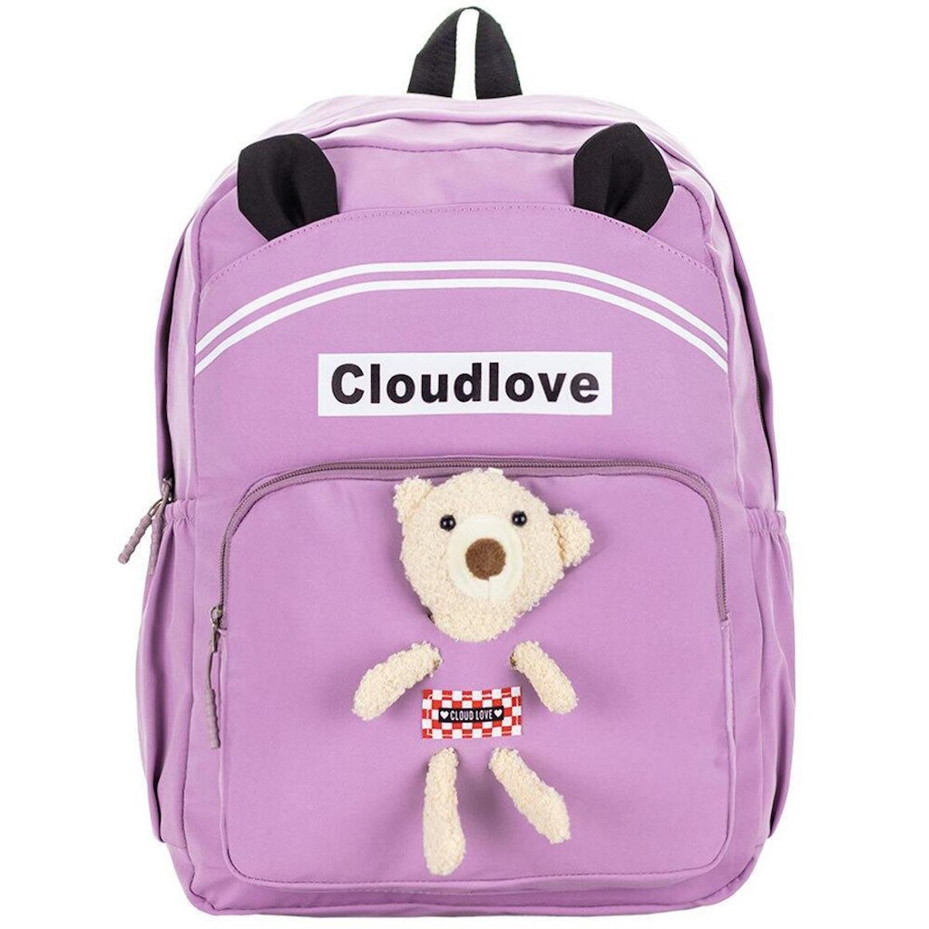 Mochila Feminina  Arara Dourada - Ry6662 - Lilás - U