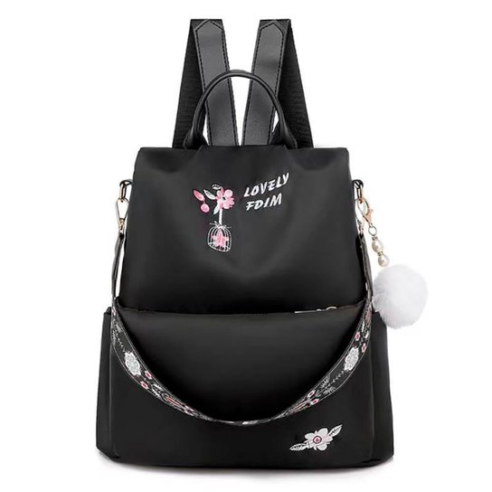 Mochila Feminina Bolsa Escolar Faculdade Alça Transversal Passeio Casual - Preto é ruim? Mochila Feminina Bolsa Escolar Faculdade Alça Transversal Passeio Casual - Preto é boa?