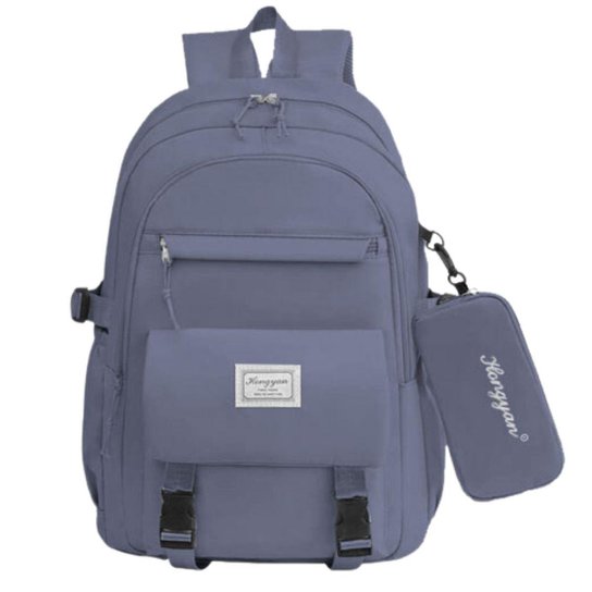 Mochila Feminina Escolar Bolsa Faculdade Viagem Anti Furto Star Shop - Azul Menor preço em Mochila Feminina Escolar Bolsa Faculdade Viagem Anti Furto Star Shop - Azul