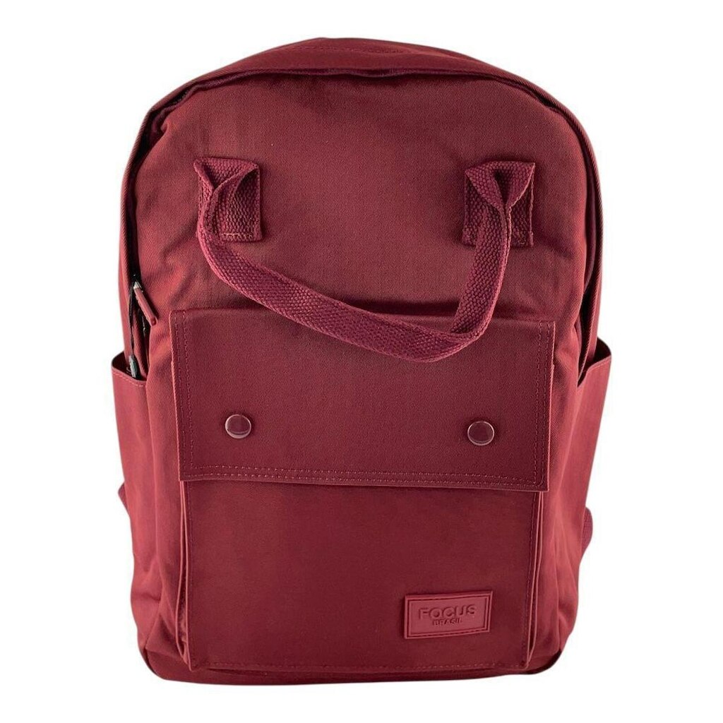 Mochila Feminina Focus Casual Moderna Espaçosa Com Alça