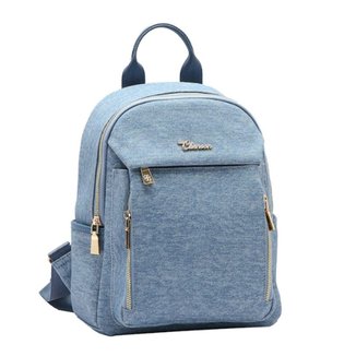 Mochila Feminina Original Sport Cool Costas Chenson 85106 Azul