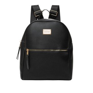 Mochila Feminina Rafitthy Grande Alças Personalizadas Preto