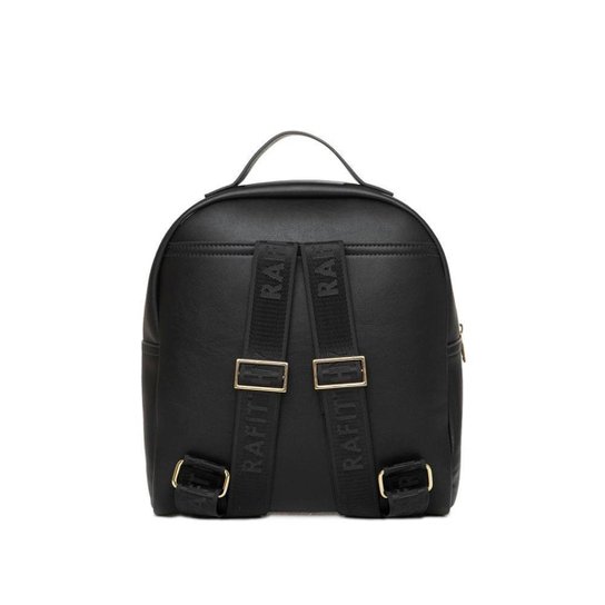 Mochila Feminina Rafitthy Matelassê Preto