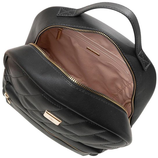Mochila Feminina Rafitthy Matelassê Preto