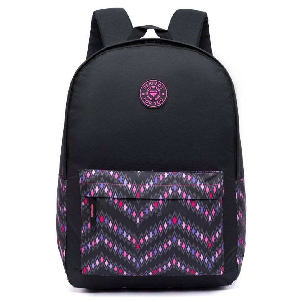Mochila Feminina Resistente Espaçosa Escolar 15 Litros