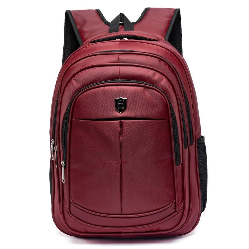 Mochila Ferrazzi Negócios Trabalho Notebook USB Sintético Vermelho Espasoça