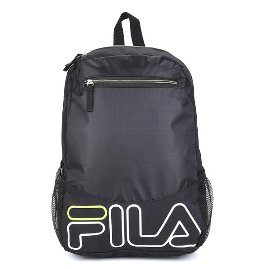 Mochila Fila Week - Preto+verde é boa?