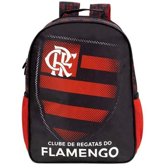 Mochila Flamengo Esportiva 16 - Preto e Vermelho Menor preço em Mochila Flamengo Esportiva 16 - Preto e Vermelho