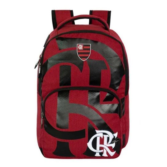 Mochila Flamengo Esportiva - Vermelho e Preto Menor preço em Mochila Flamengo Esportiva - Vermelho e Preto