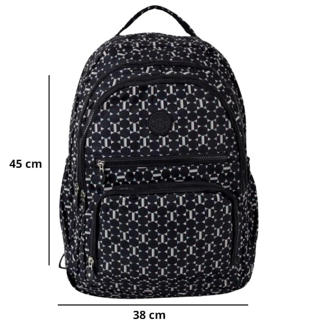Mochila Grande Tactel Prática De Costas Trabalho Escola