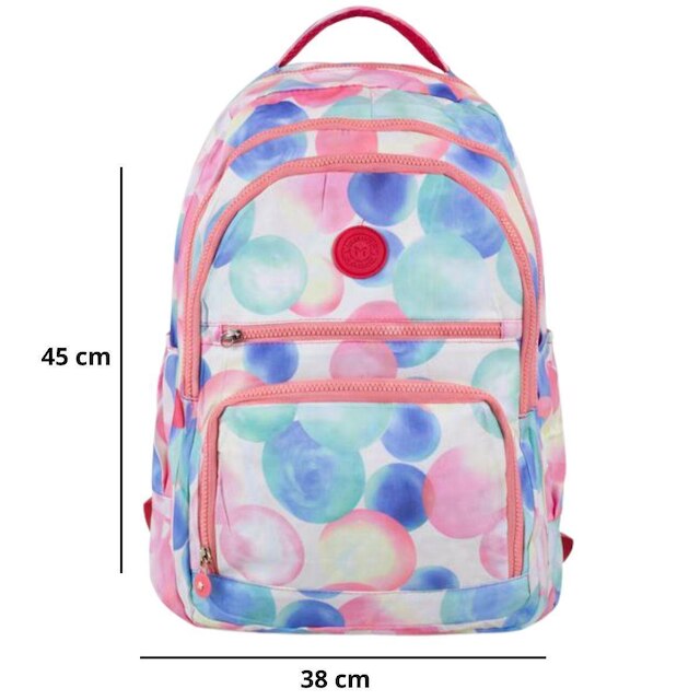 Mochila Grande Tactel Prática De Costas Trabalho Escola