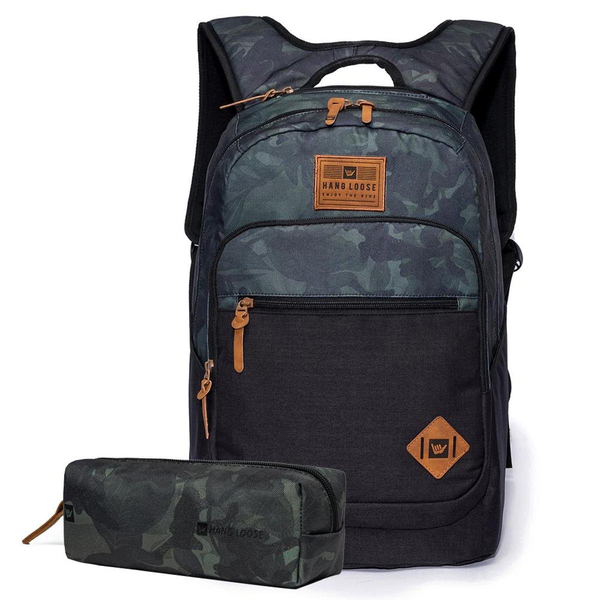 Mochila Hang Loose Com Estojo Camuflada Reforçada Para Notebook é ruim? Mochila Hang Loose Com Estojo Camuflada Reforçada Para Notebook é boa?