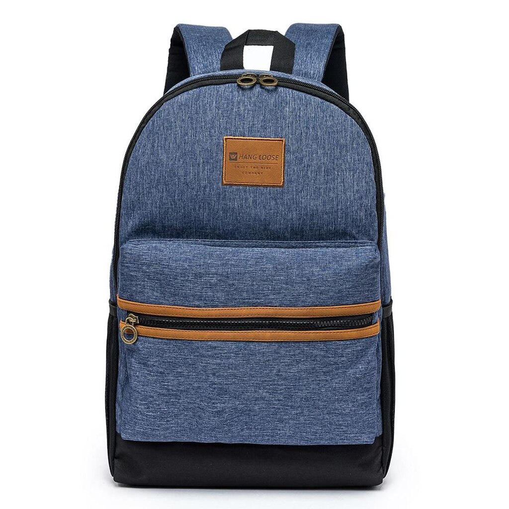 Mochila Hang Loose Escolar Faculdade Trabalho Notebook Reforçada Juvenil Moderna