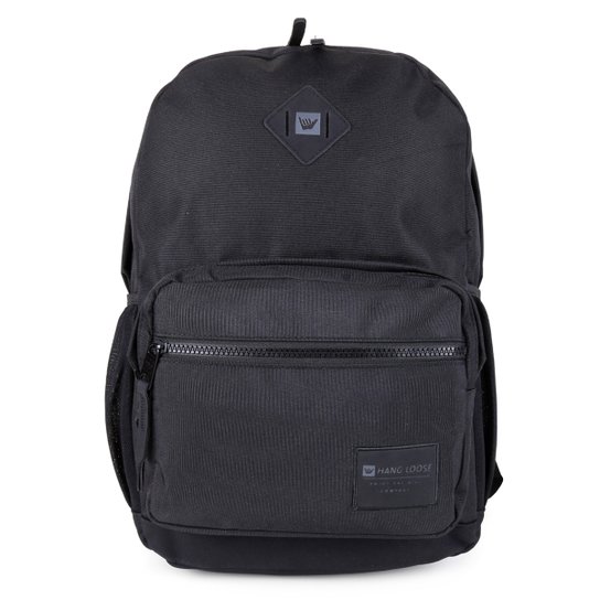 Mochila Hang Loose Flat - Preto Menor preço em Mochila Hang Loose Flat - Preto