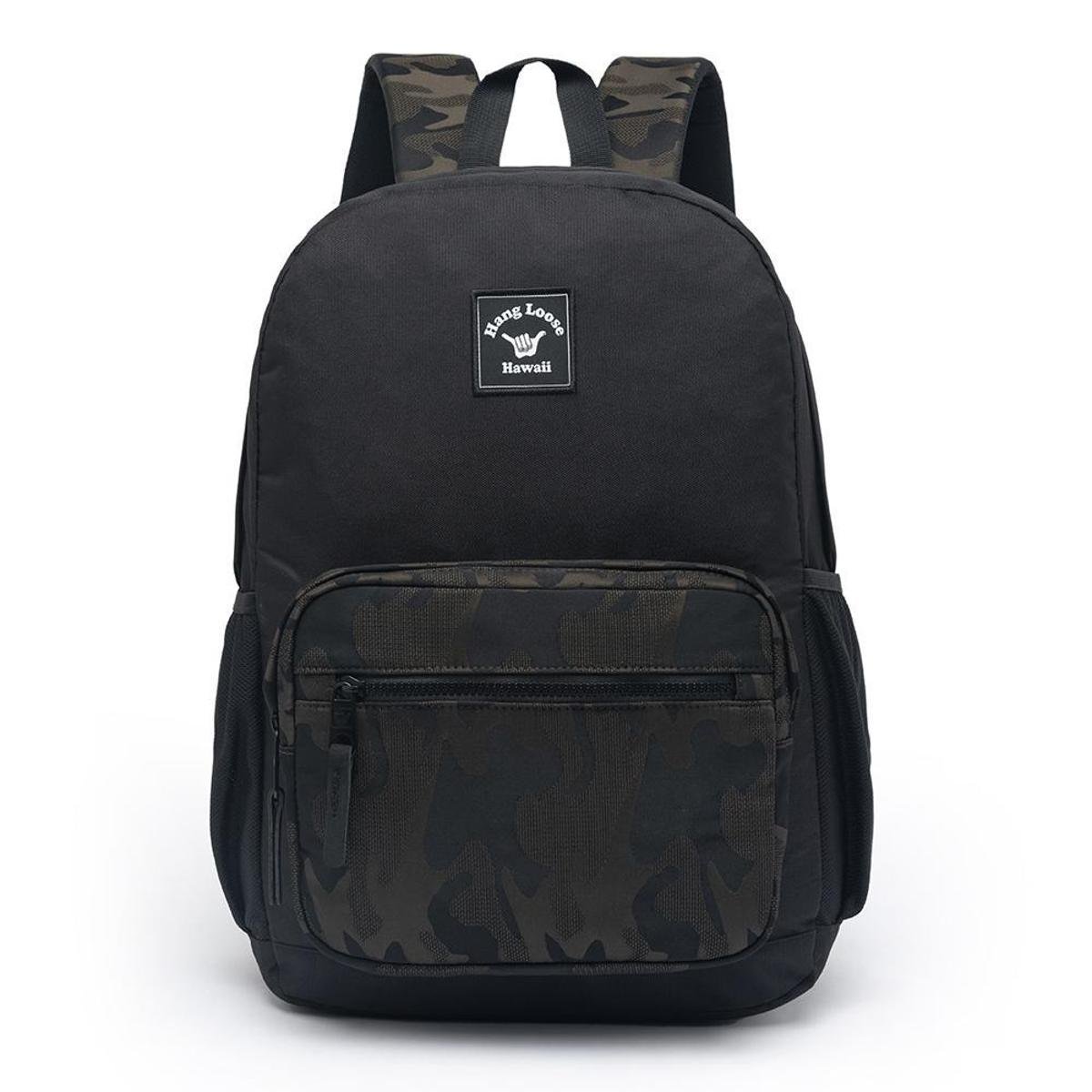 Mochila Hang Loose Masculina Espaçosa Notebook Menor preço em Mochila Hang Loose Masculina Espaçosa Notebook