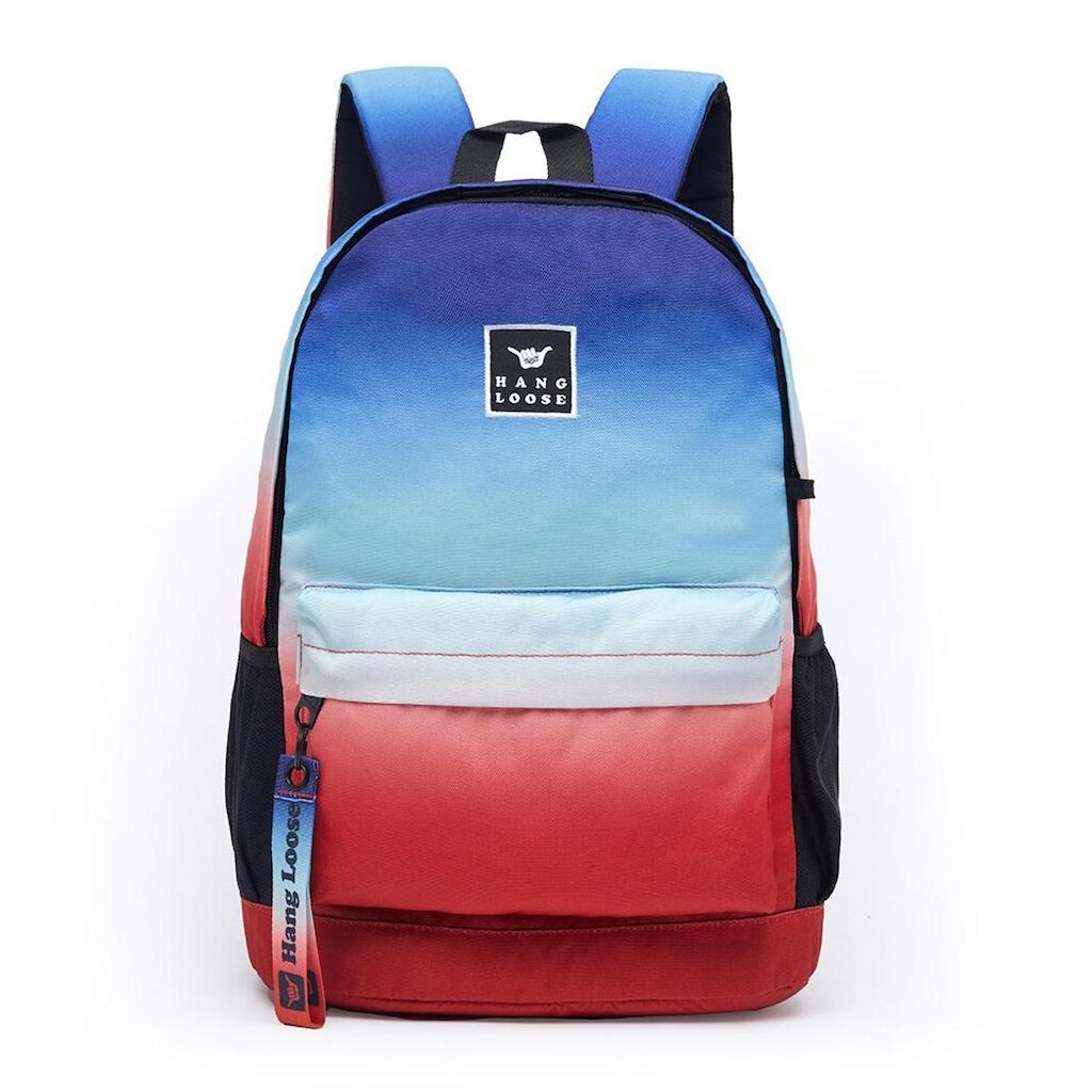 Mochila Hang Loose Resistente Grande Estampada Espaçosa Notebook 18 Litros