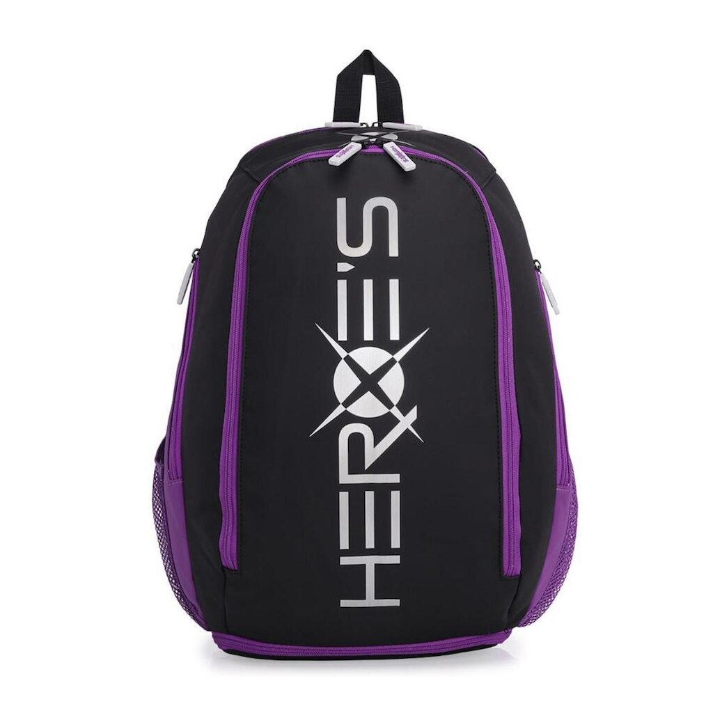 Mochila Heroes Gravity Rebel Preta e Roxa