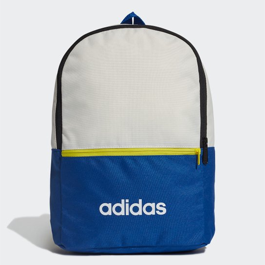 Mochila Infantil Adidas Classic - Azul e Branco Menor preço em Mochila Infantil Adidas Classic - Azul e Branco